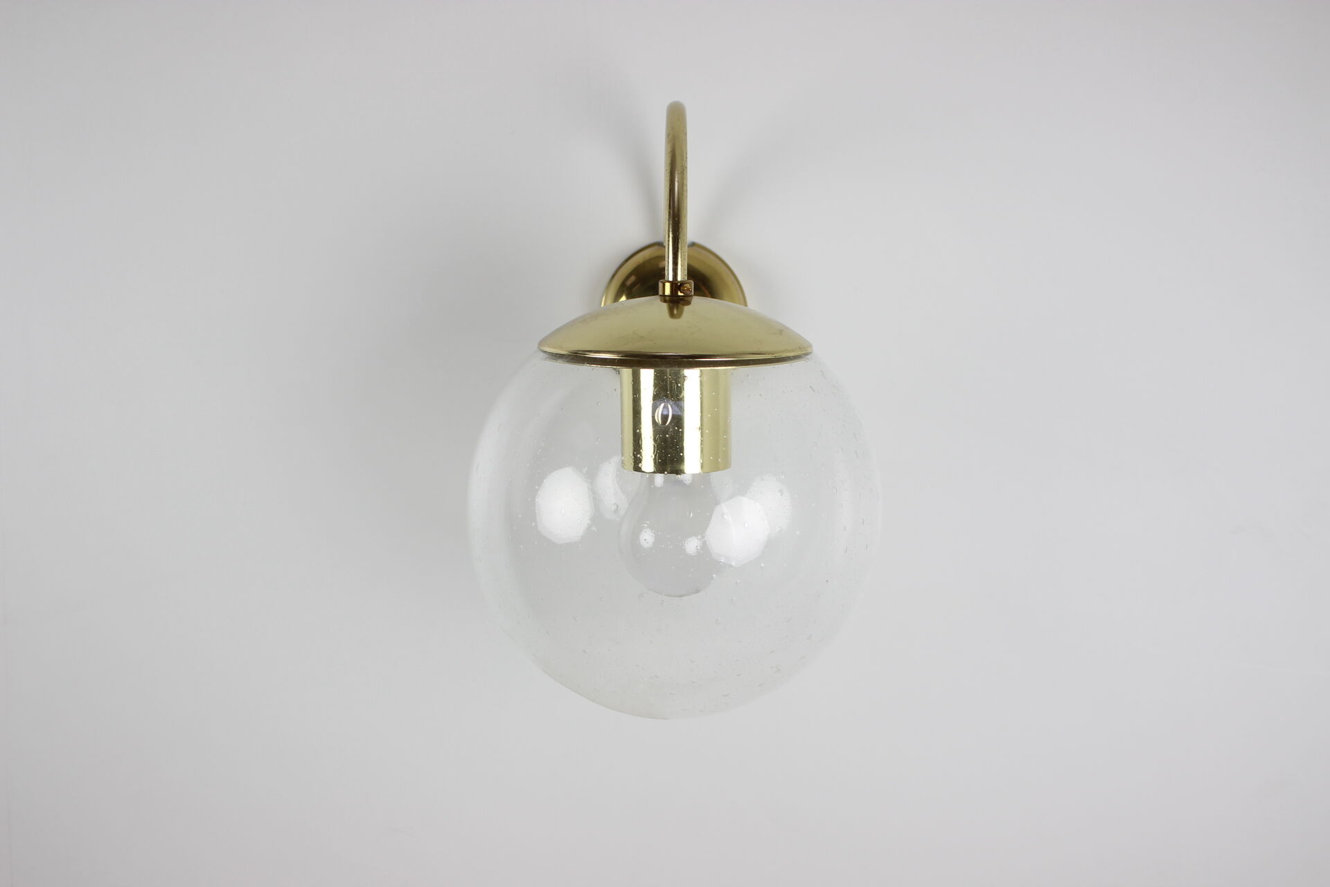 Mid-century wall lamp/ Kamenický Šenov, 1970's.