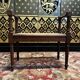 Small Louis XVI style cane bench