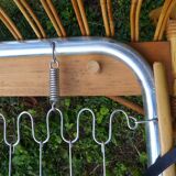 Vintage rattan bed 90X190