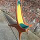 Fauteuil vintage, meuble siège de pont ancien