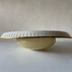 Brass disc and glass clip lamp from the mid-century by Hillebrand, 1950s, Germany.