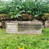 Vintage rectangular planter