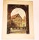 Joigny Old House Porte Saint Jean Colored etching signed Léopold Robin