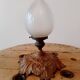 Napoleon III frosted cut crystal ceiling light