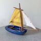 Basin sailing boat from the French brand Tirot, vintage toy.