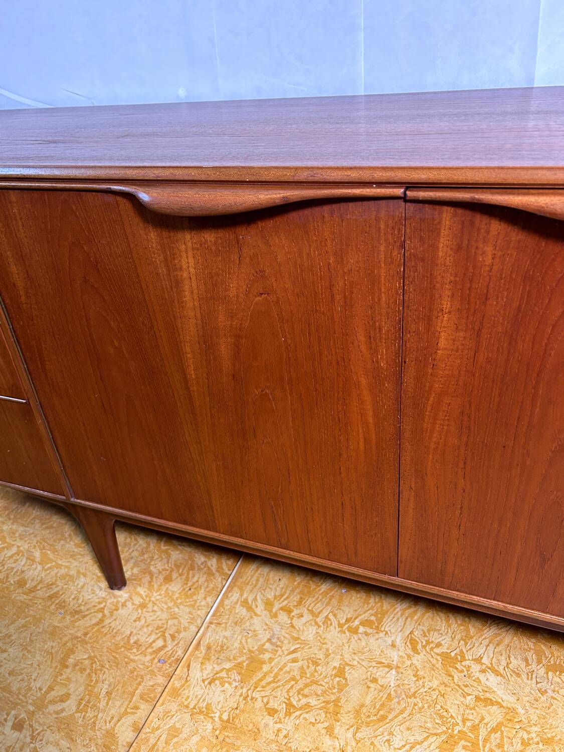 Mid century retro vintage teak McIntosh sideboard 1960 Dunvegan