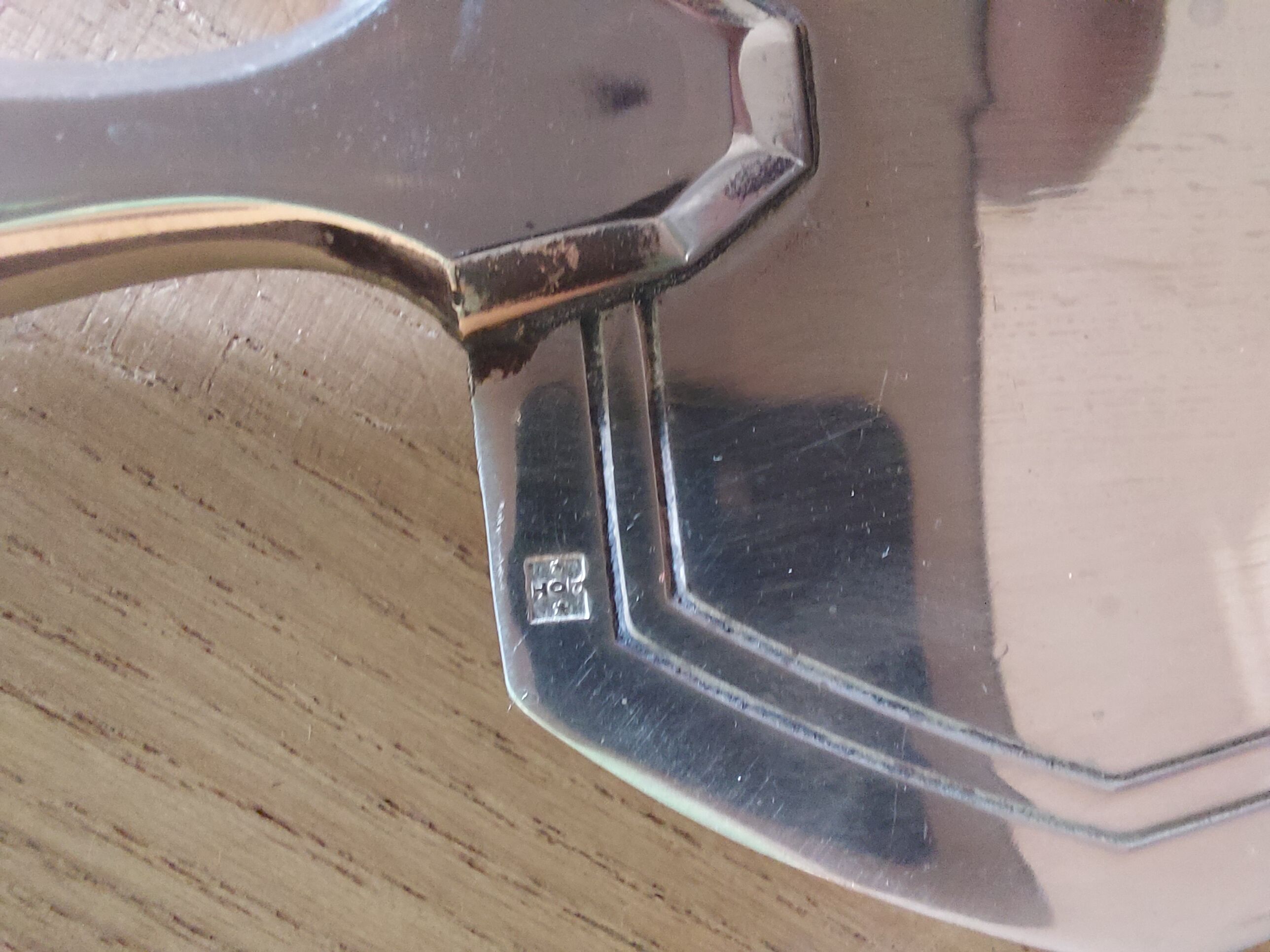 Cake shovel box e silver metal ( POT punch), Piery goldsmith
