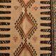 Ivory & Brown Turkish Vintage Kilim Rug, 99x197Cm