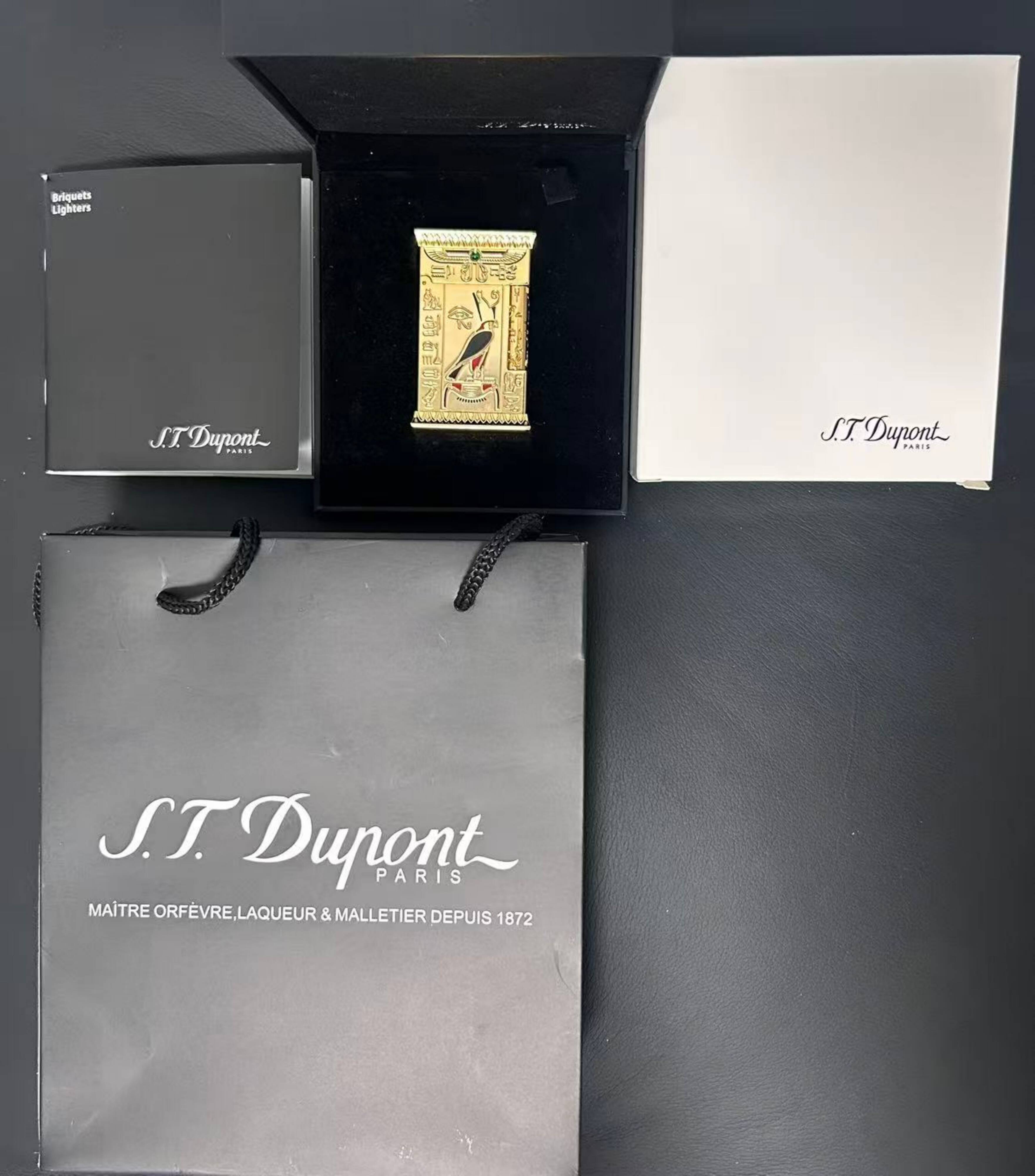 S.T. Dupont - Pharaoh - Lighter - Gold-plated