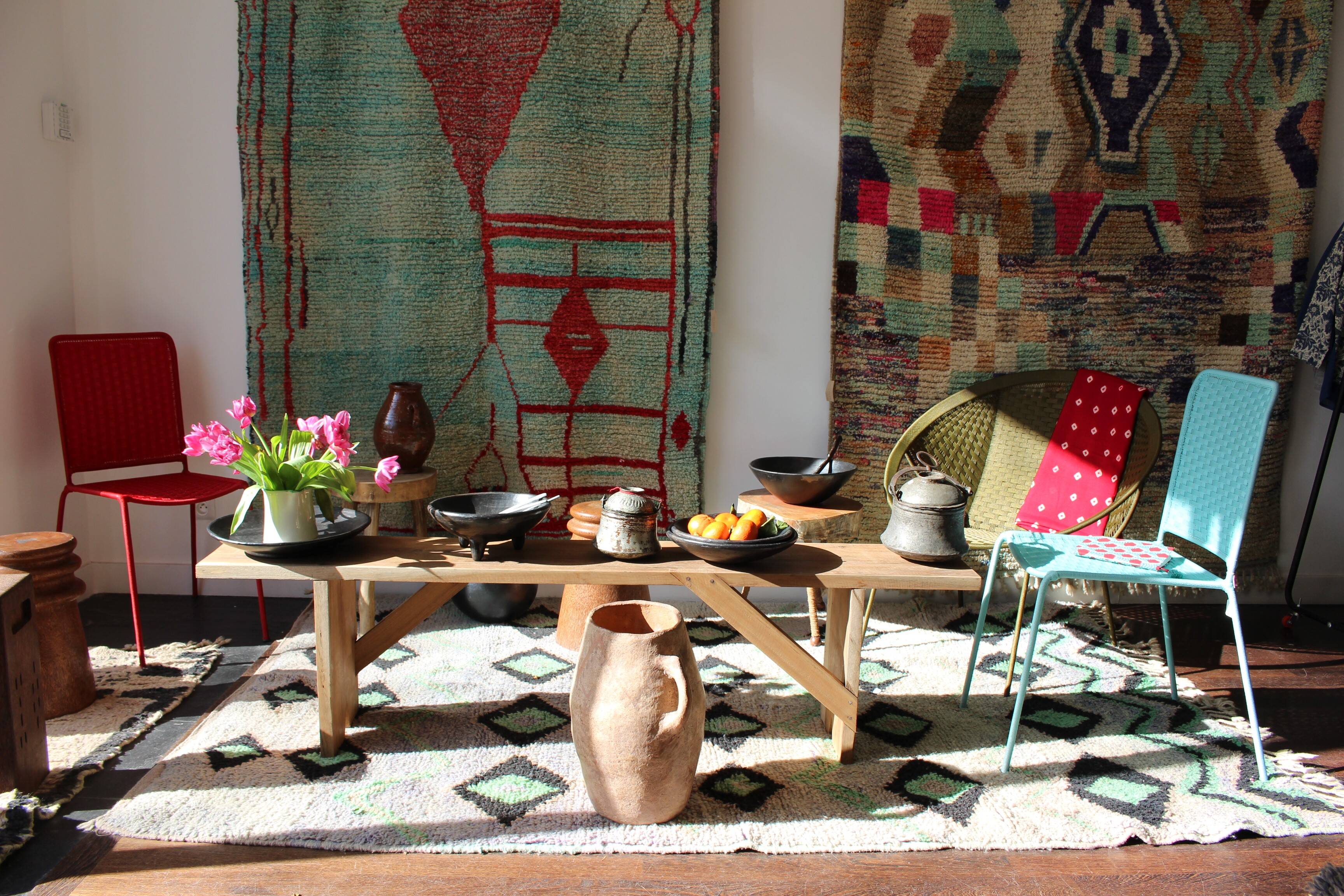 Spun chair (indoor - outdoor): dining room, bistro, office, garden