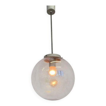 Design mid century art Glass pendant - Czechoslovakia, 1970s
