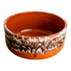 Enamelled terracotta salad bowl