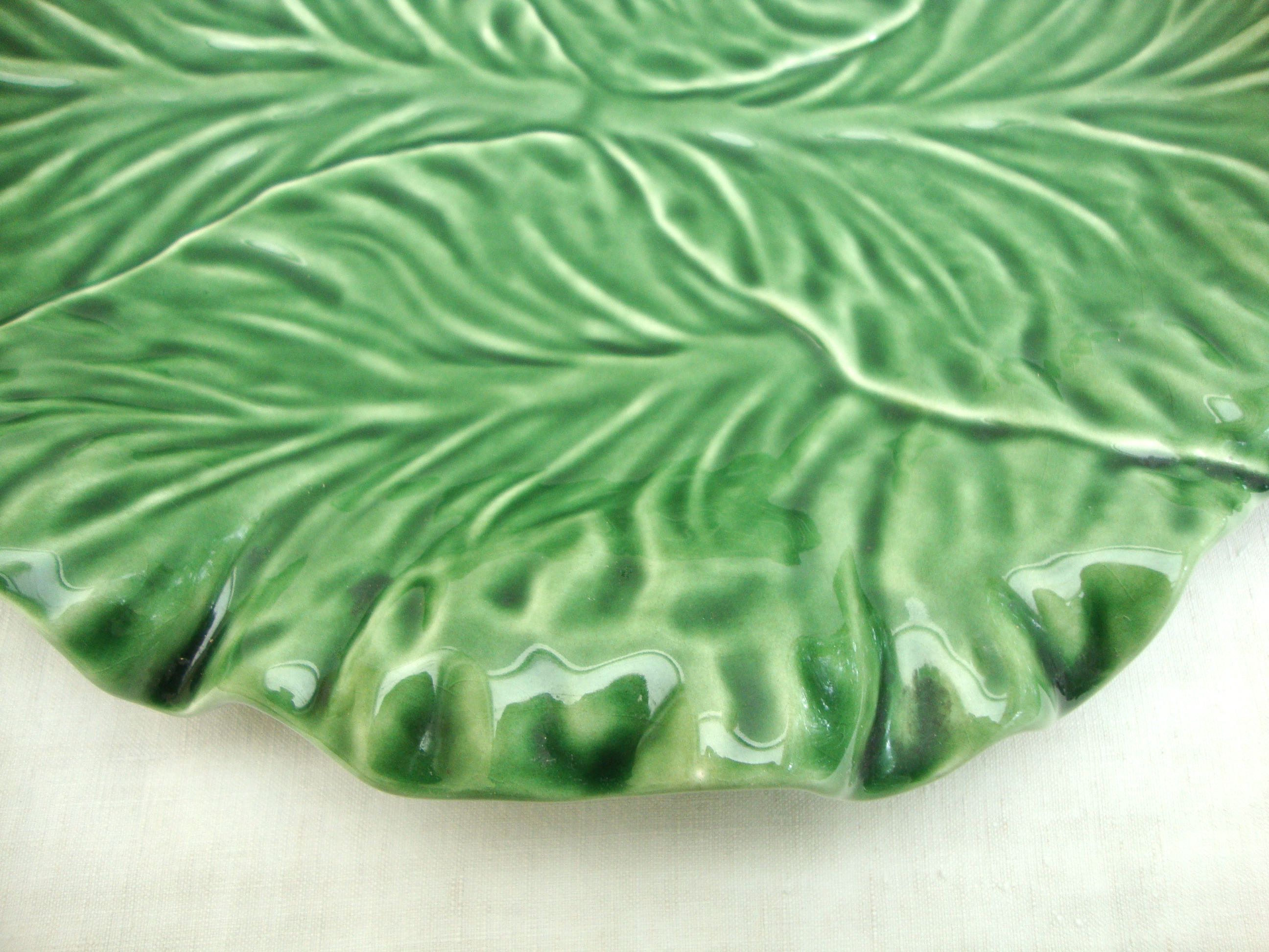 Ceramic dish Bordallo Pinheiro Portugal