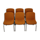 Ensemble de 6 chaises Comforto vintage