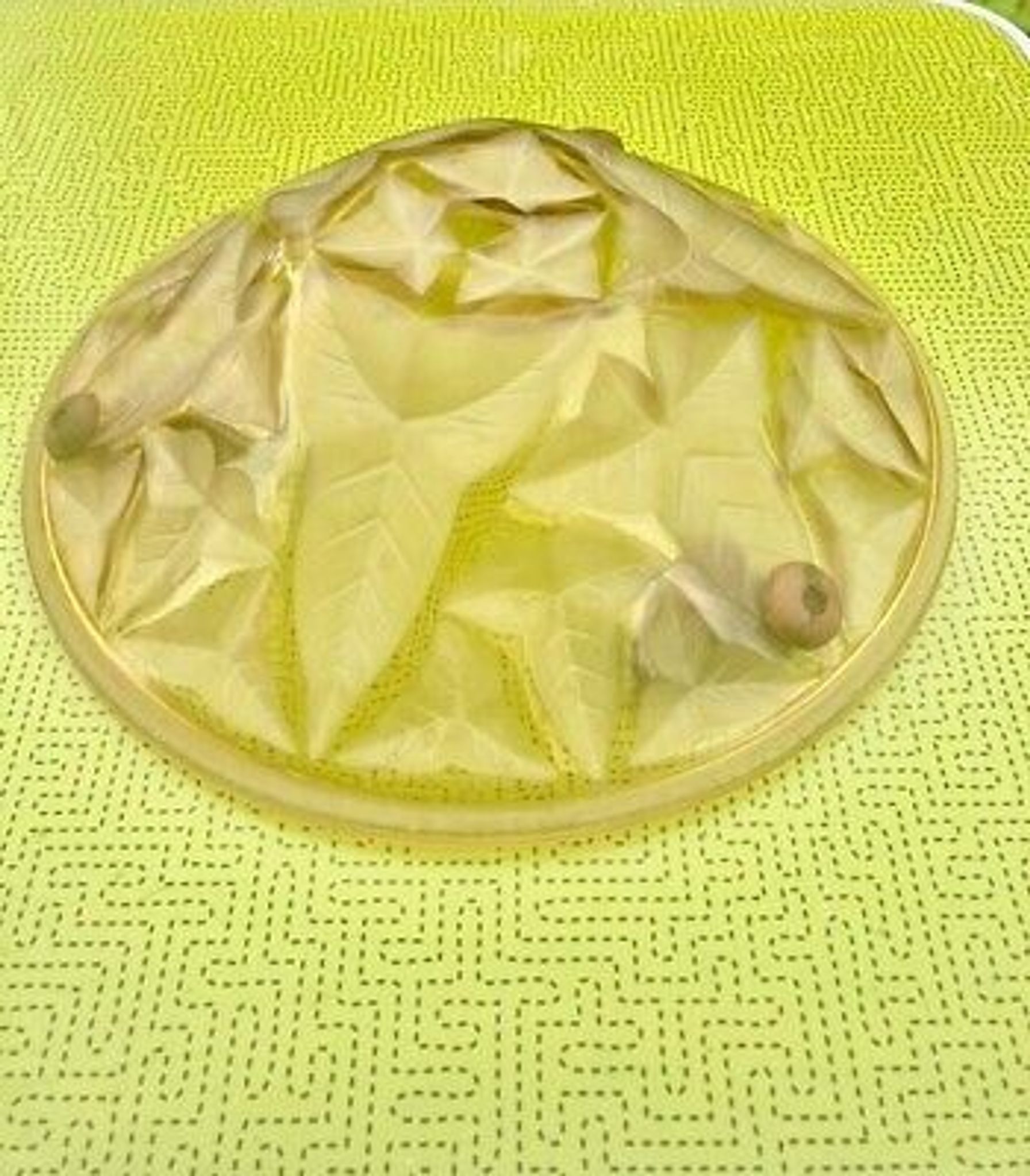 Art deco washbasin ceiling lamp, frosted glass satin