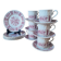 Churchill 24-piece earthenware dessert service, the Georgian collection