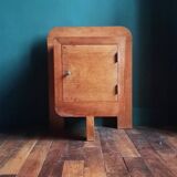 Vintage solid wood bedside table/wooden box/wooden storage unit