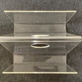 Vintage magazine holders in plexiglas Altuglas lucite