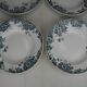 4 Moulin Loups Marie Louise french soup plates