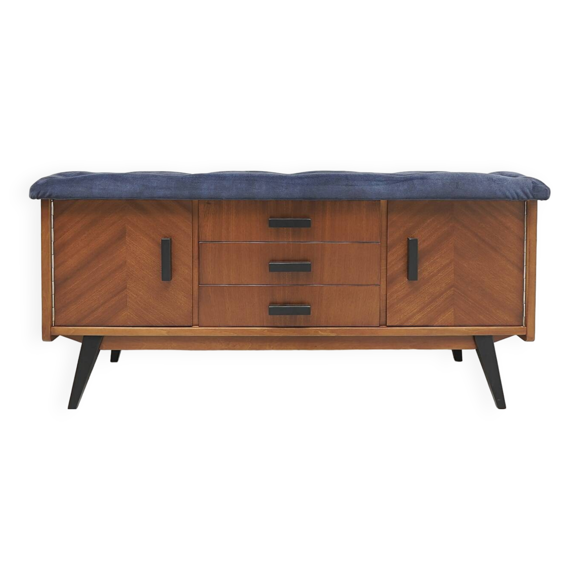 PRL chest of drawers, Meblostyl Dobrodzień. After professional renovation.