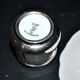 Precious cup in German porcelain and solid silver 835S BP Württemberg