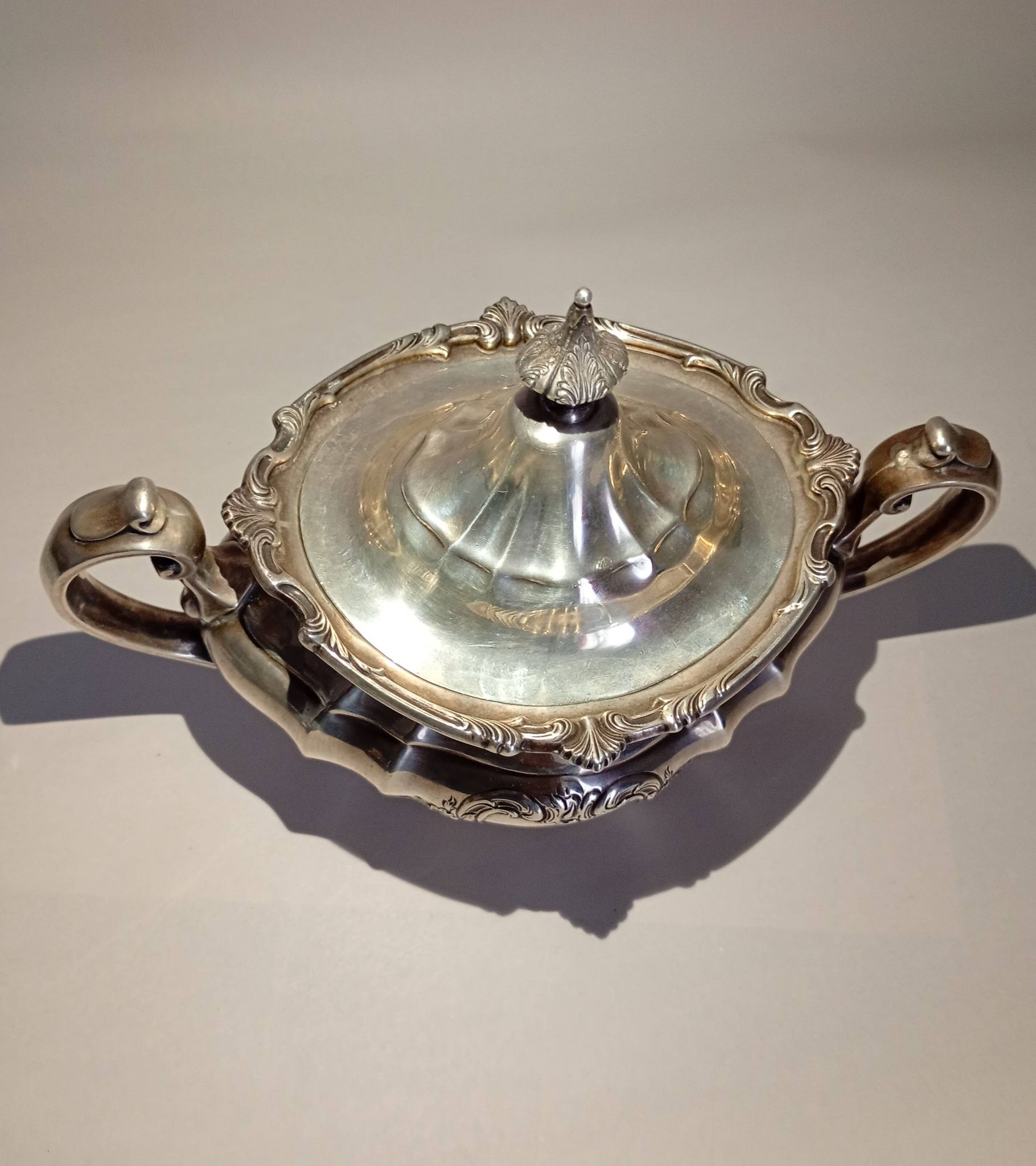 Reed & Barton Solid Sterling Silver Sugar Bowl & Creamer 790 grams