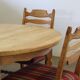 1960s vintage brutalist Danish extending oak dining table style Henning Kjærnulf