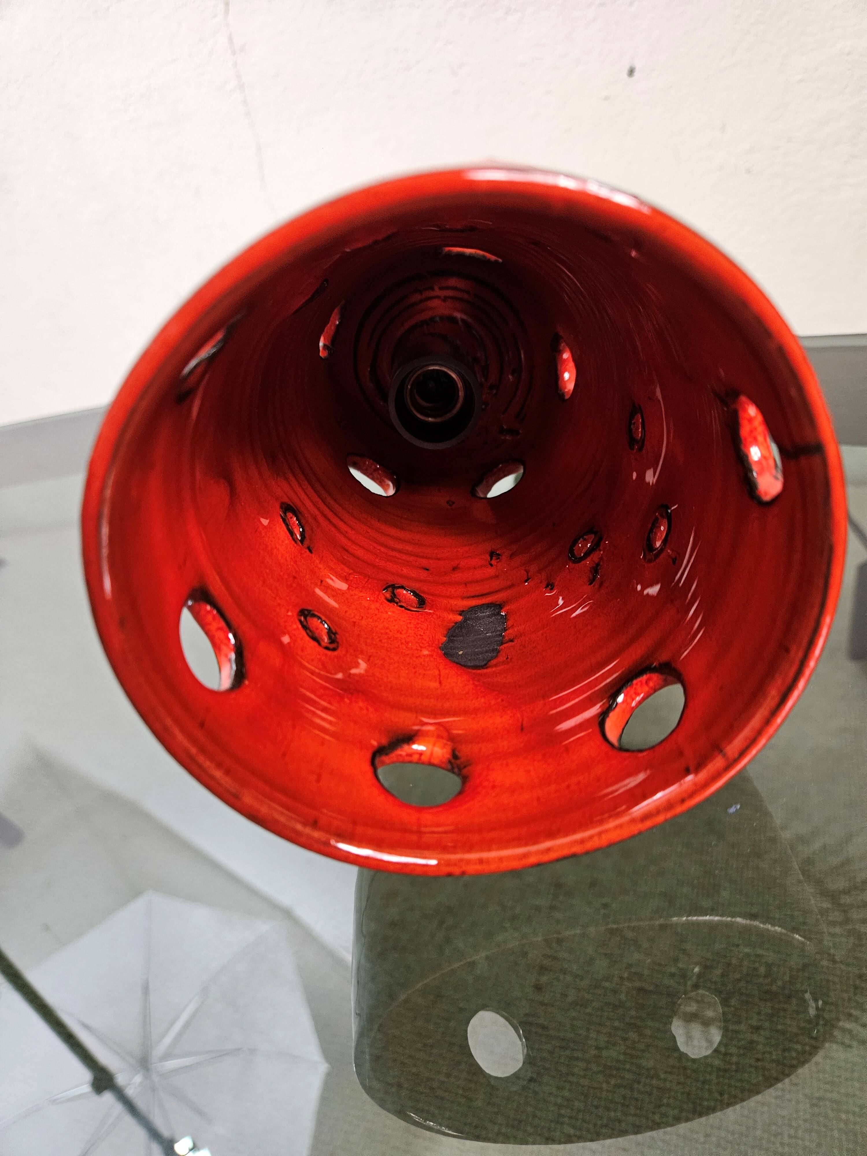 Vintage ceramic pendant light