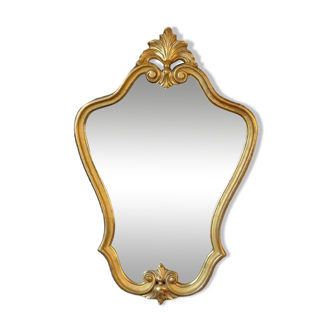Vintage golden mirror