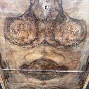 Louis-Philippe secretary, mid-19th century, in walnut burl.