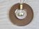 suspension in plexiglass and chrome space age brown mauve colour 70s 80s