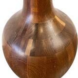 Wooden vase by Maurice Bonami for De Coene Frères, Belgium 1950