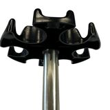 Vintage space age coat stand / floor coat rack