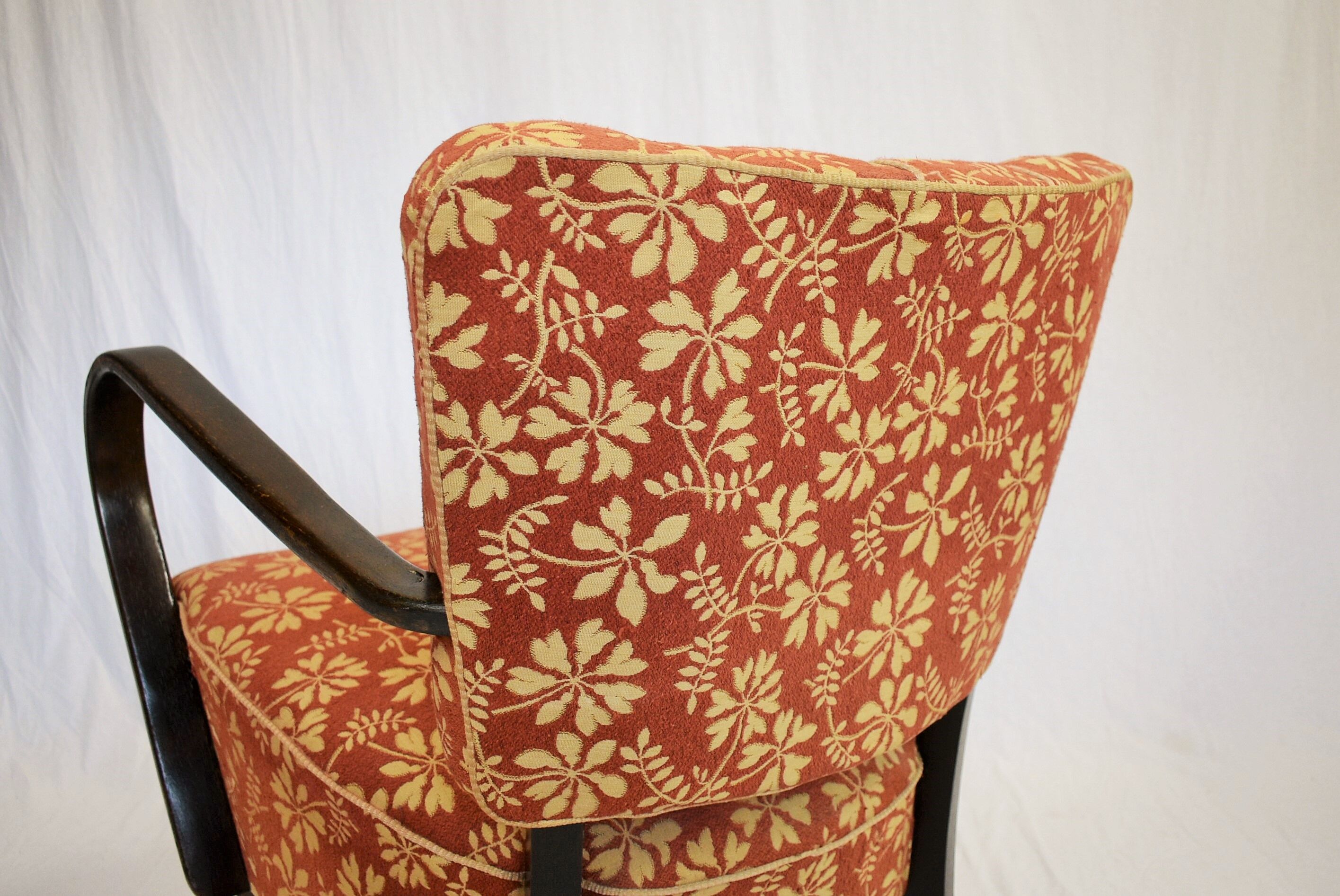 1950s J. Halabala Lounge Chair H-237