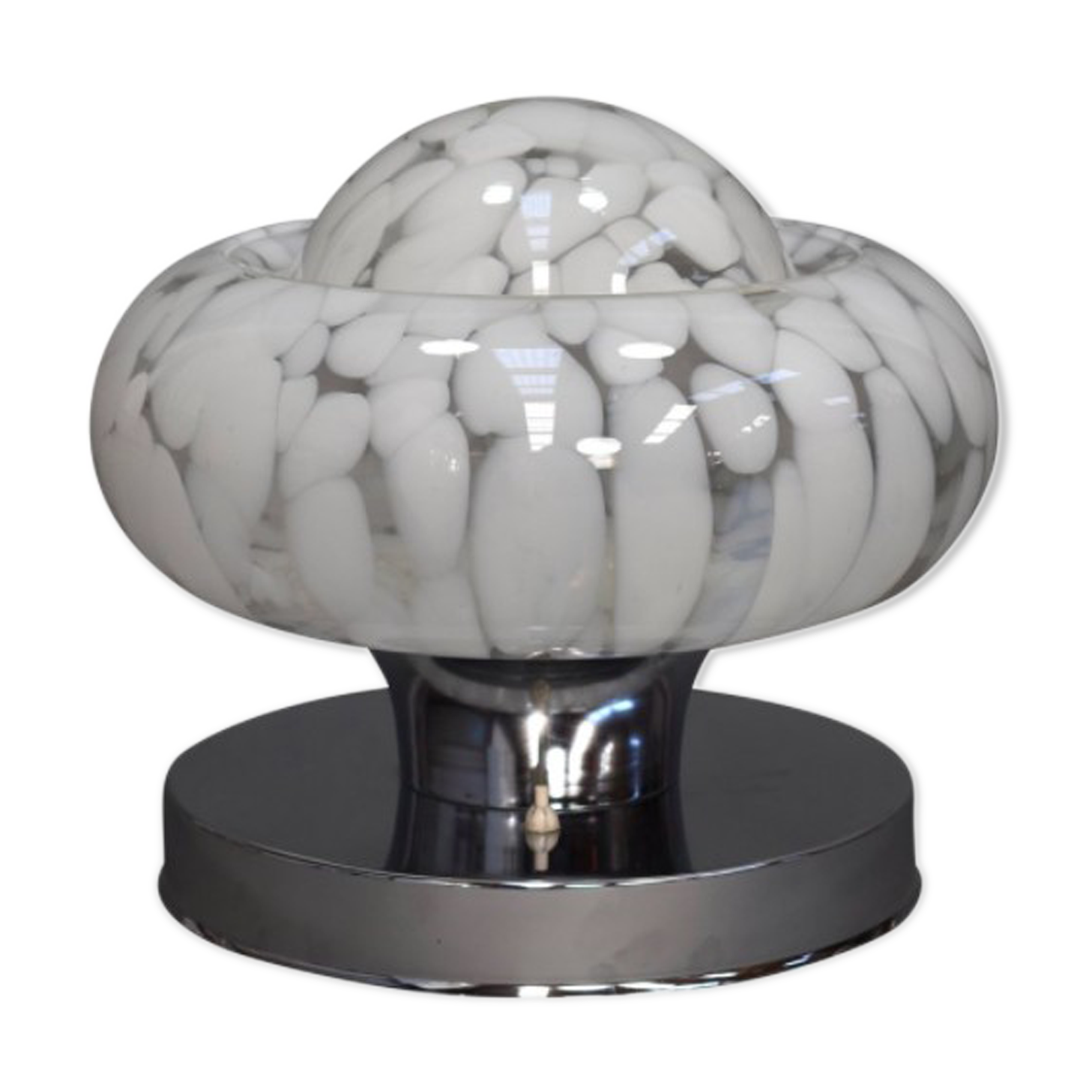 Murano Italy glass desk lamp 1970