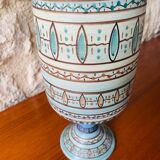 Mid-century ceramic vase by Louis Bacculini, Vallauris, 1950s/60s