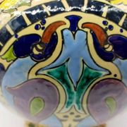 Vase en majolique Art Nouveau