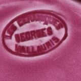 6 assiettes dessert vintage Georges Vallauris