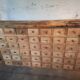Trade cabinet with drawers