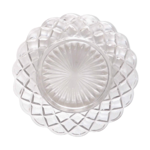 Assiette en cristal de Baccarat