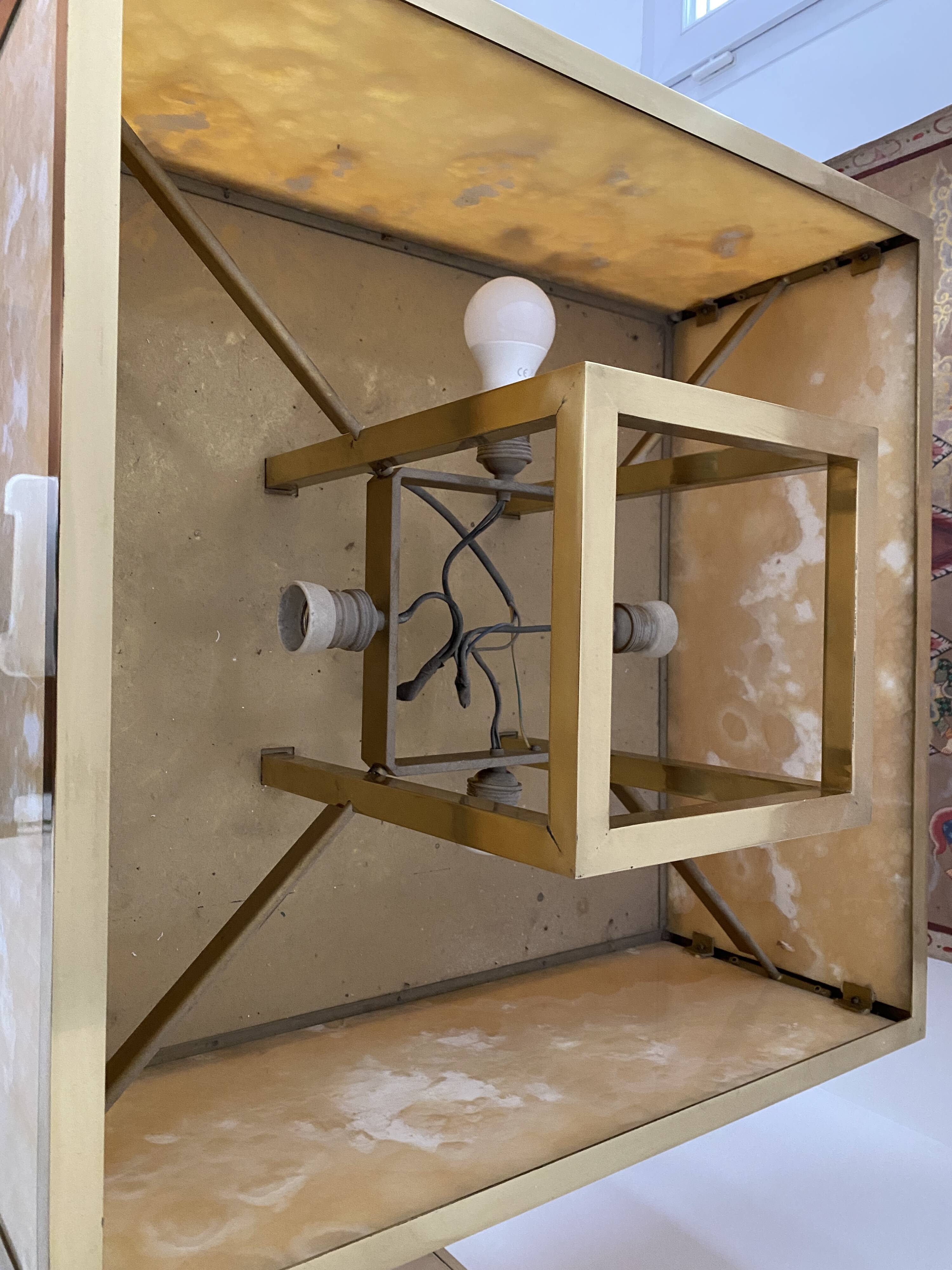 Lampadaire en bronze