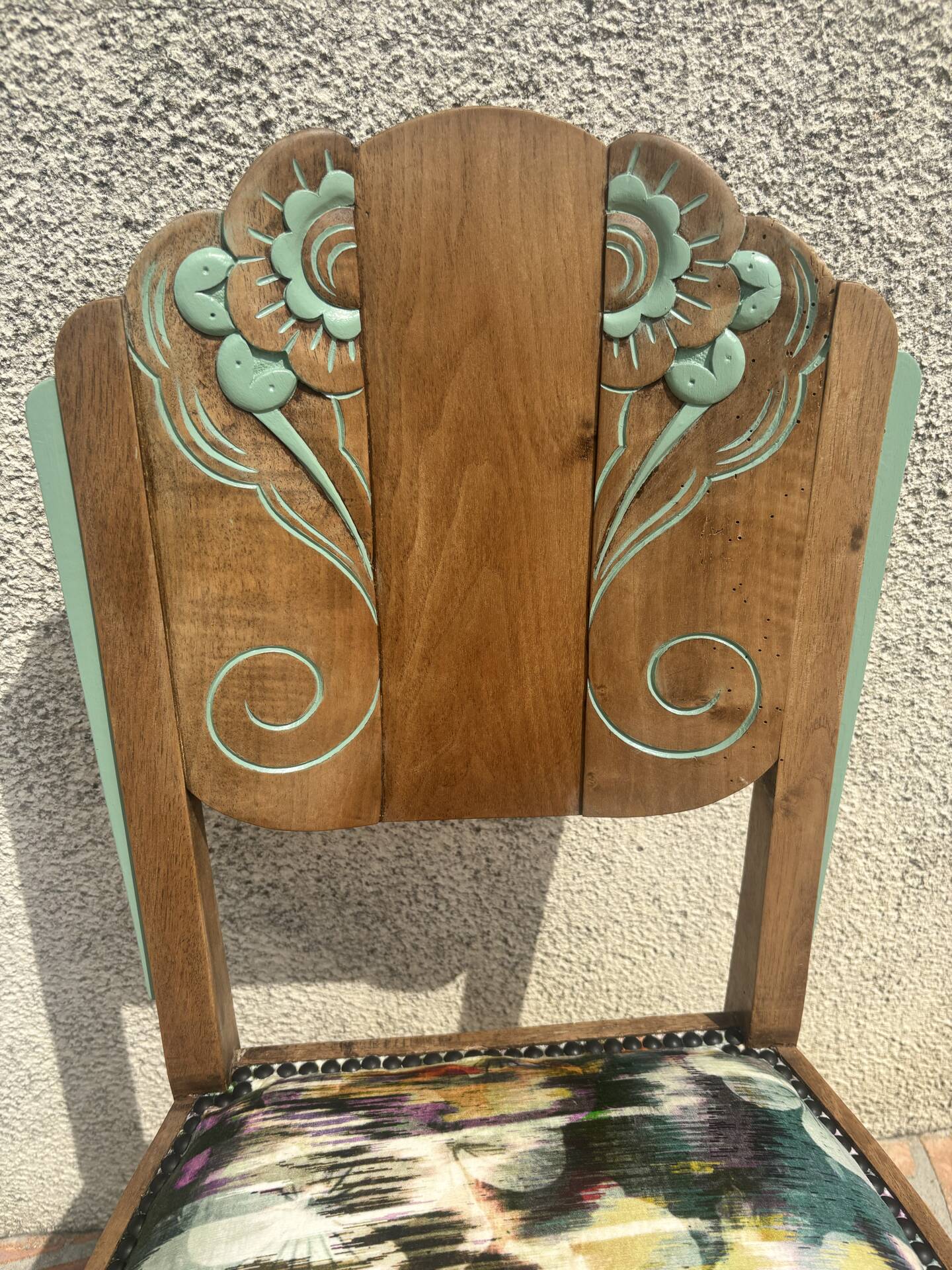 Chaise art nouveau