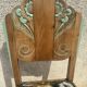 Chaise art nouveau