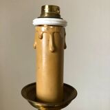 Pied de lampe boule laiton