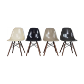 DSW side chairs by Charles & Ray Eames edition Herman Miller