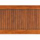 Table exotique Thaïlande en verre et bois massif 