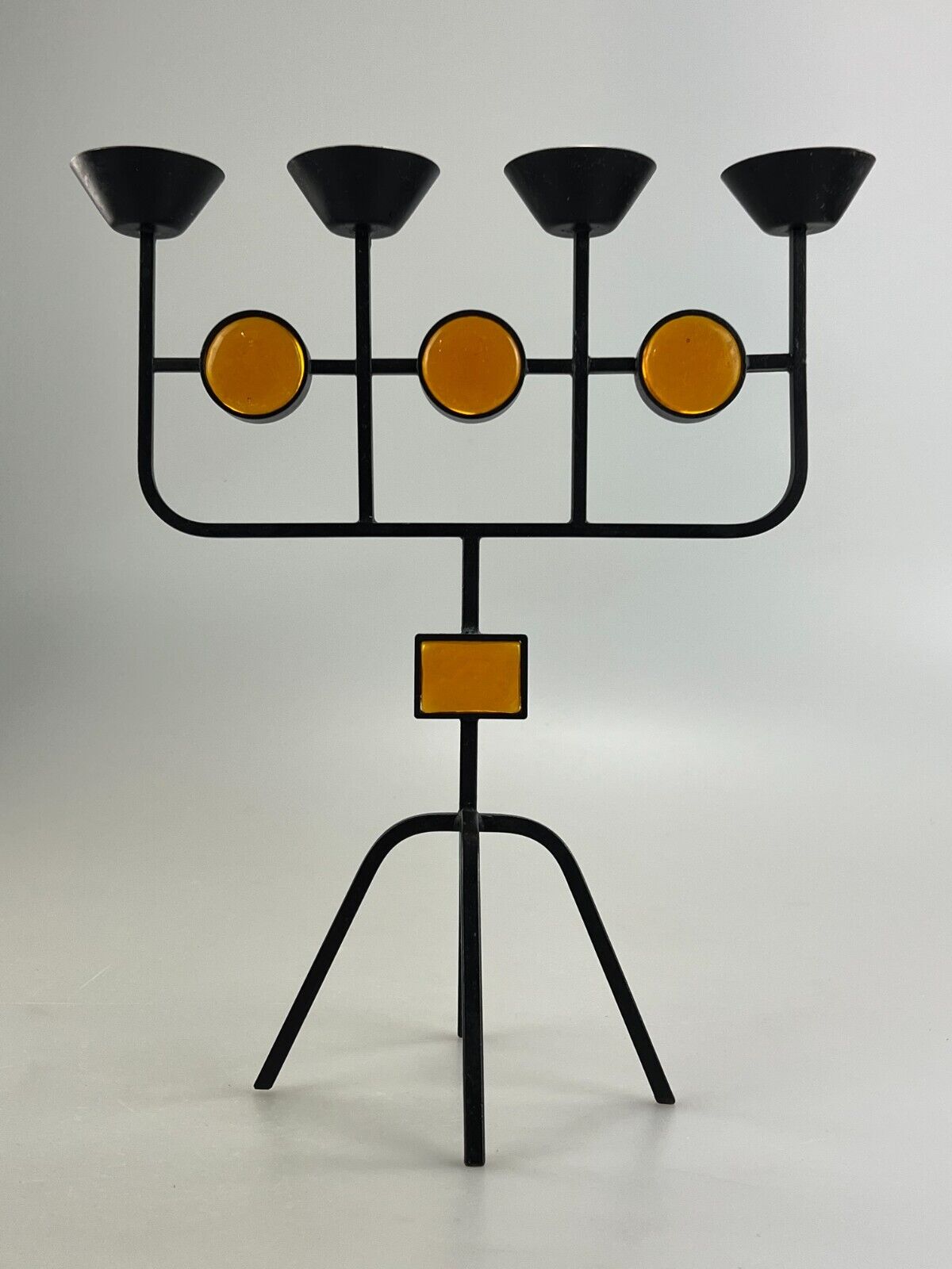 60s 70s candlestick candlestick Gunnar Ander by Ystad Metall Design