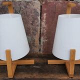 Pair of bedside lamps
