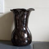 Blown glass vase