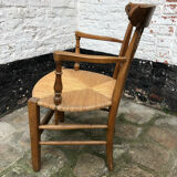 Cherry armchair directoire